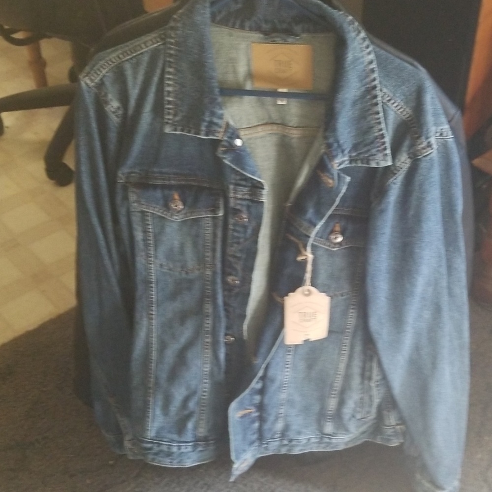 "TRUE CRAFT" jeans jacket .